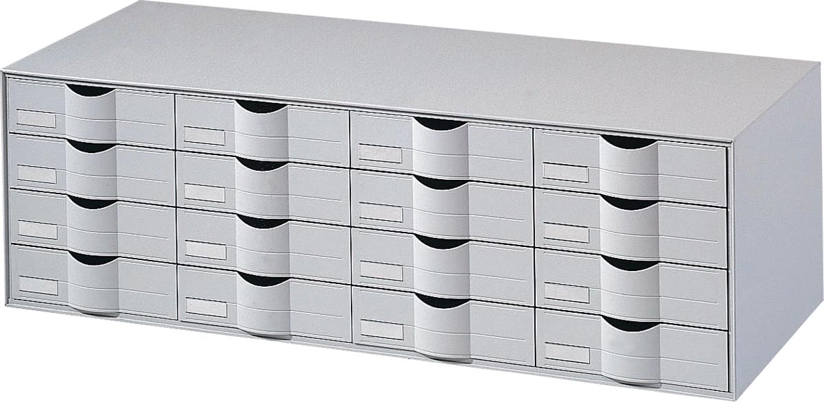 Paperflow ladenblok, 16 laden, breedte 107,6 cm