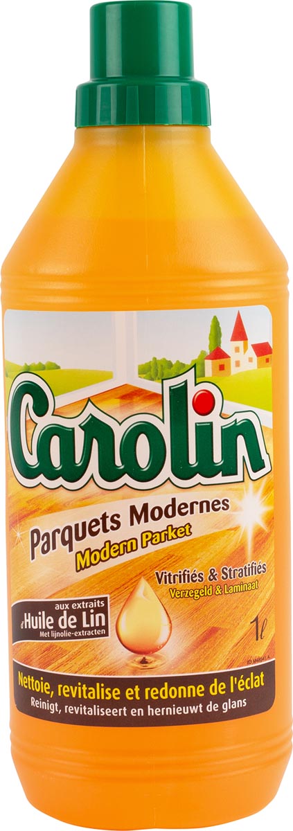Carolin vloerreiniger modern parket, fles van 1 l afbeelding
