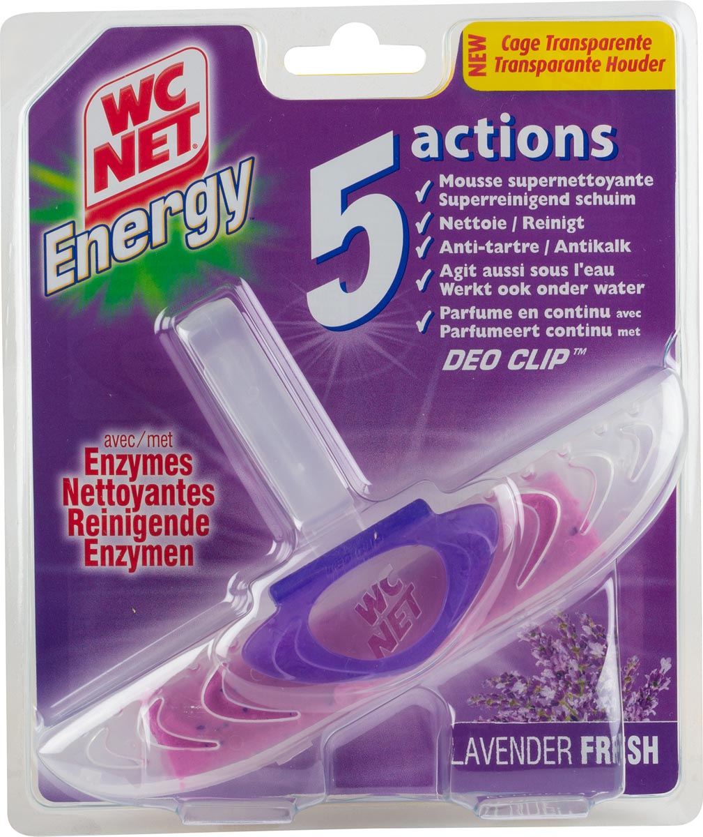 WC NET Energy toiletblokje Lavendel Fresh afbeelding