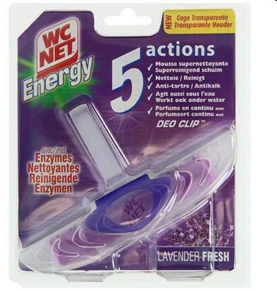 WC Net Energy Toiletblokje Lavendel Fresh 38g