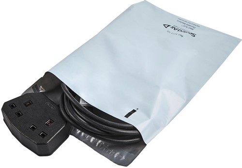 Mail Lite TUFF Polythyleen luchtkussenenveloppen, wit, D/1, 180 x 260 mm , doos van 100 stuks