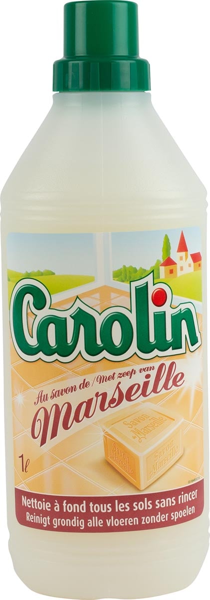 Carolin vloerreiniger Marseillezeep, fles van 1 l afbeelding