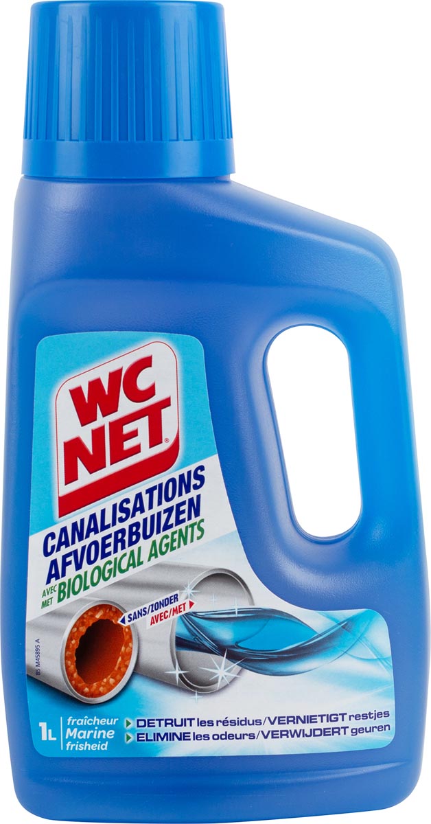 WC NET ontstopper afvoerbuizen, fles van 1 l afbeelding