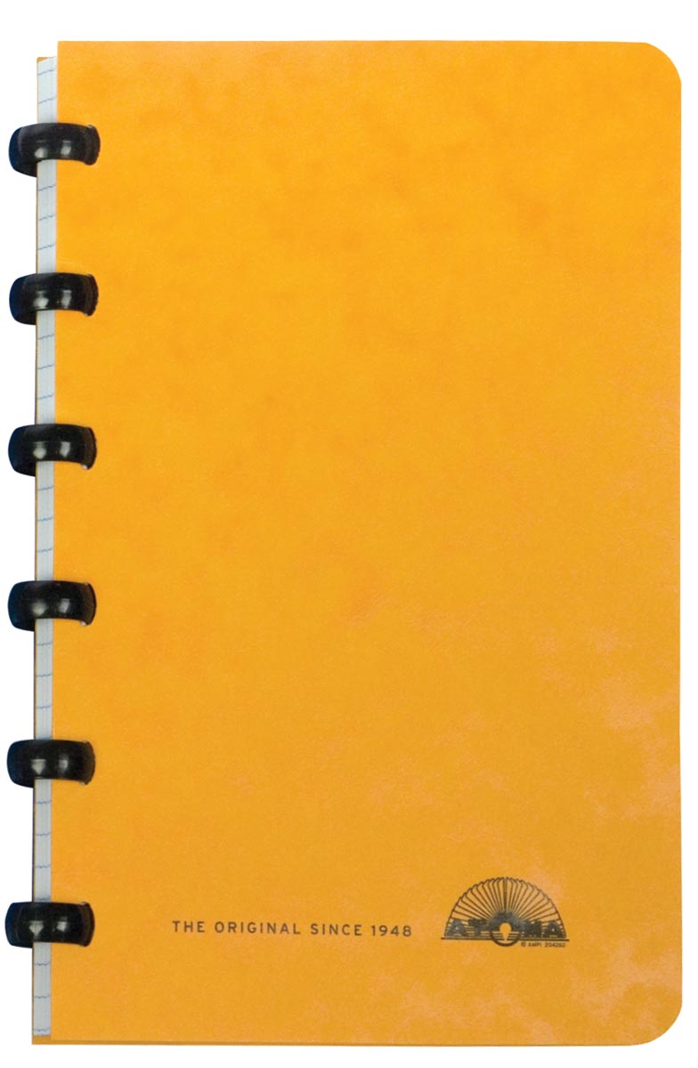 Atoma Classic notitieboekje, ft 9,5 x 14 cm, kartonnen kaft, geassorteerde kleuren