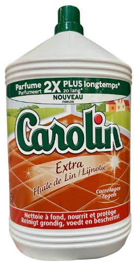 Carolin vloerreiniger extra lijnolie, fles van 5 l afbeelding
