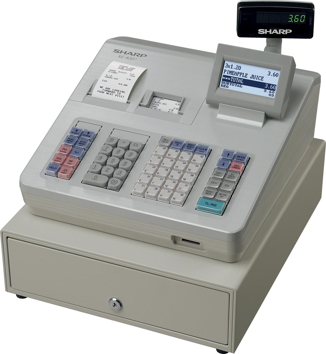 Sharp thermische kasregister XE-A307