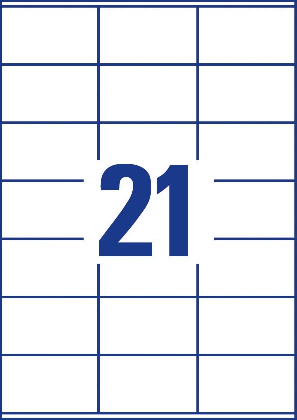 AVERY Zweckform 3481-10 Address Labels - 70 X 41 Mm, 210 Self-Adhesive Printable Labels For Home Office, White