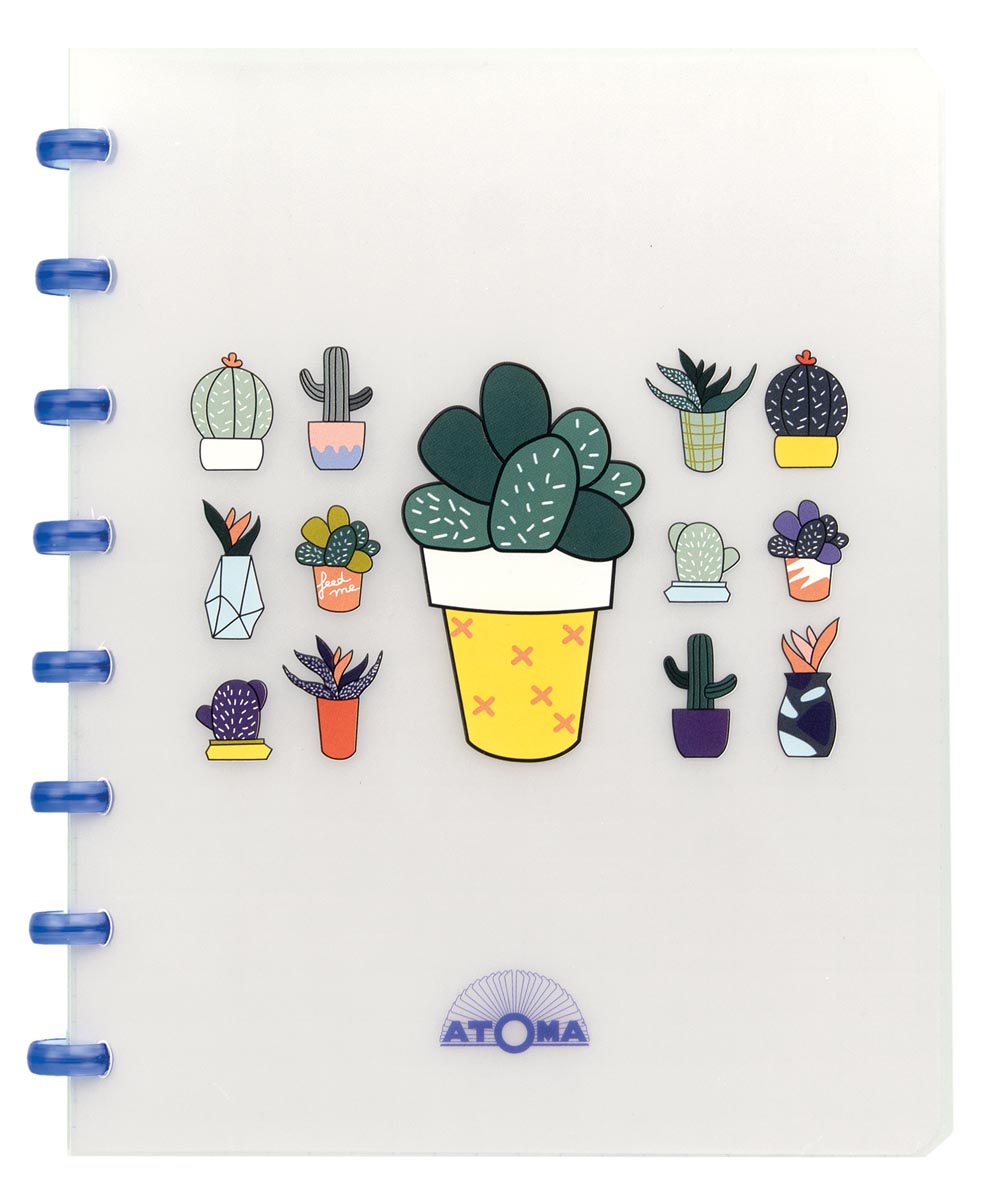 Atoma schrift Chill ft A5, gelijnd, geassorteerde kleuren Atoma schrift Chill ft A5, gelijnd, geassorteerde kleuren