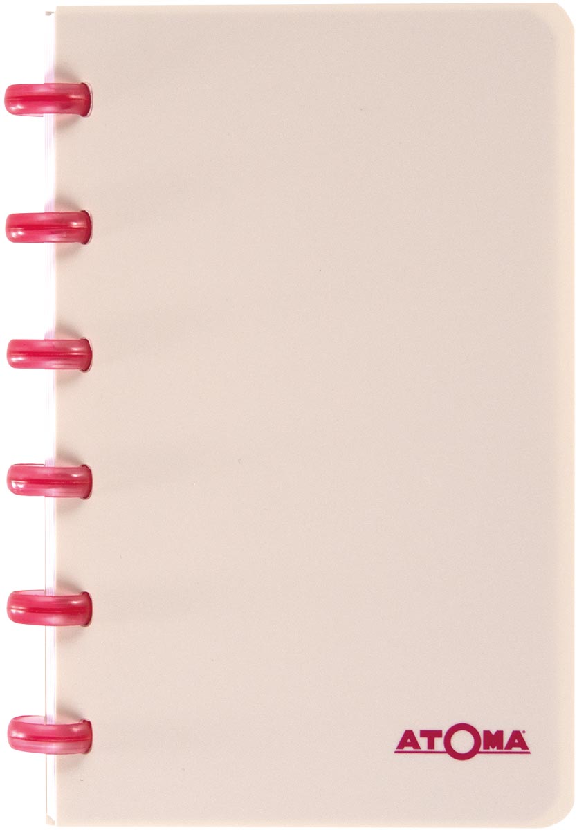 Atoma schrift Smooth ft A6, gelijnd, geassorteerde kleuren