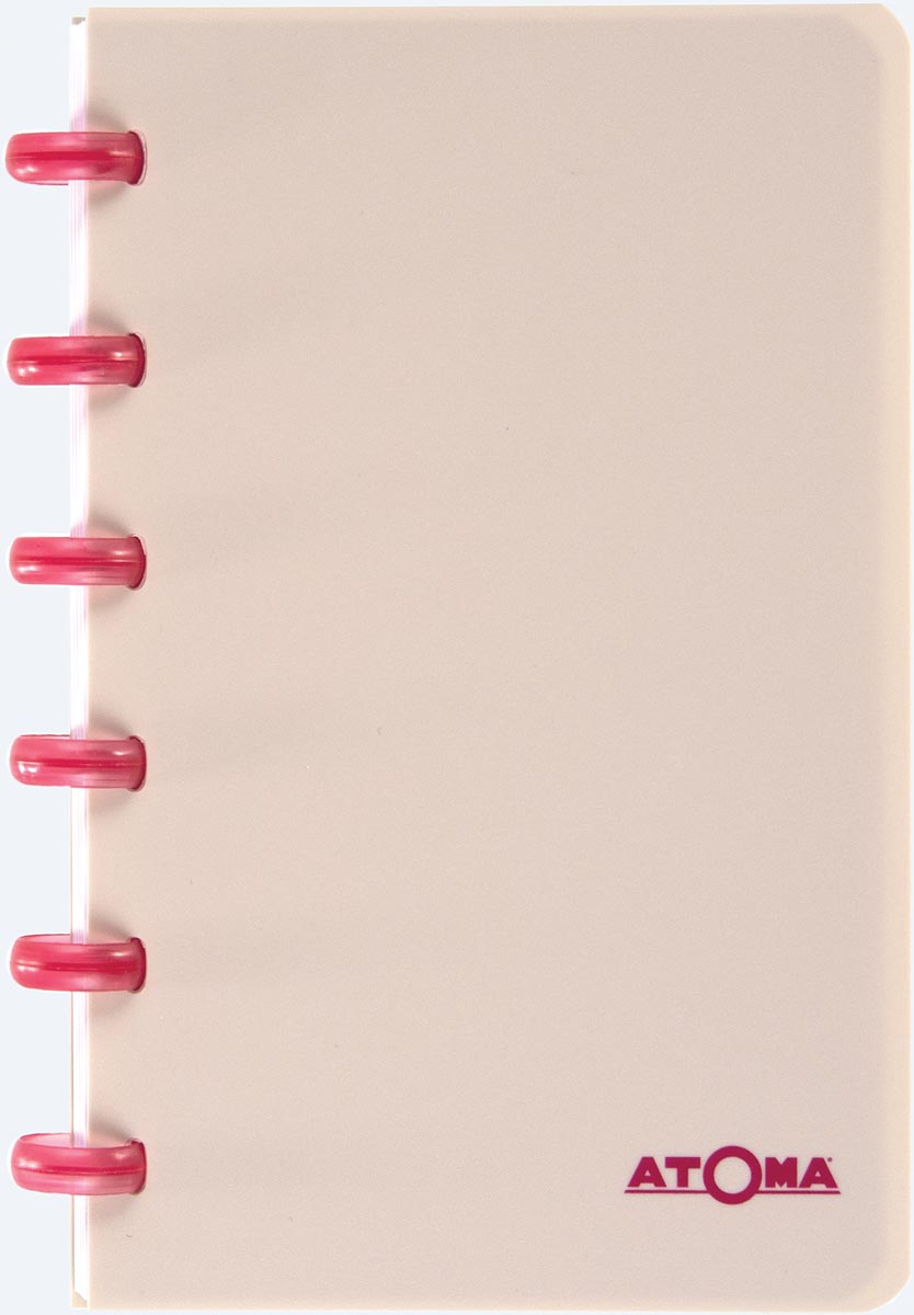 Atoma schrift Smooth ft A6, geruit 5 mm, geassorteerde kleuren