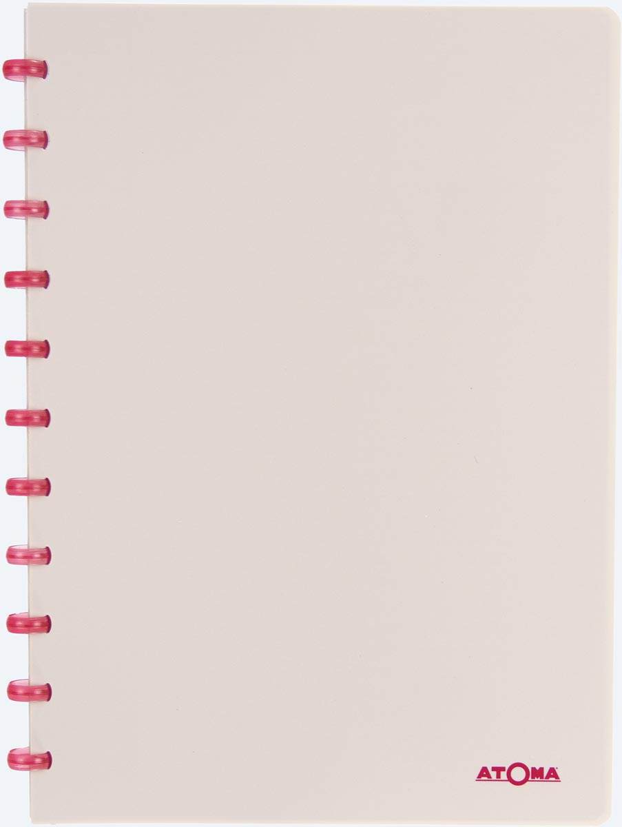 Atoma schrift Smooth ft A4, gelijnd, geassorteerde kleuren