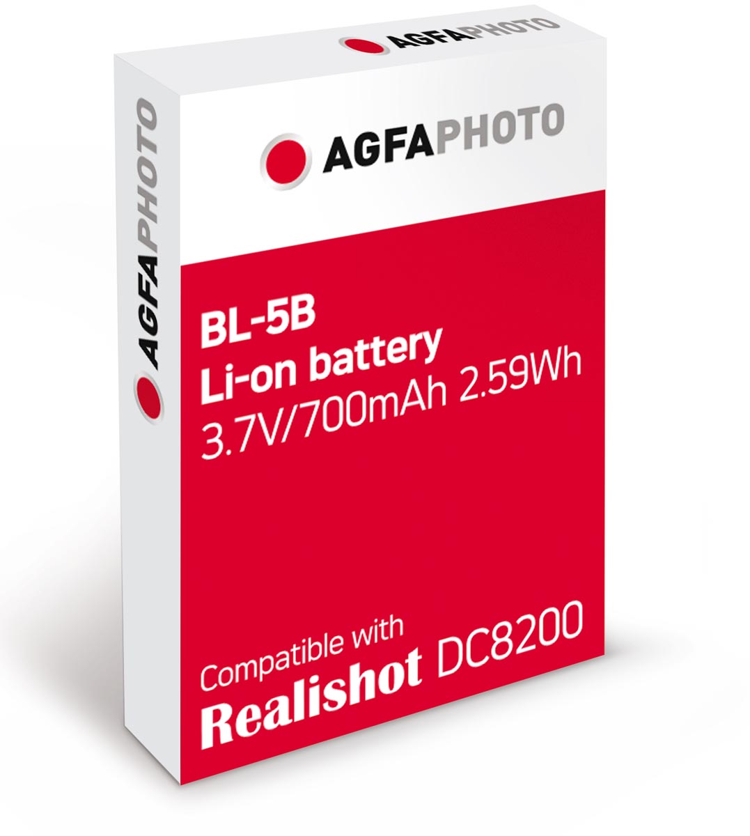 Afbeelding van AgfaPhoto reserve batterij voor digitaal fototoestel DC8200