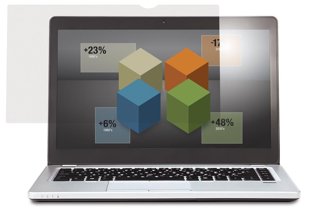 3M anti-glare filter voor laptops van 15,6 inch, 16 9