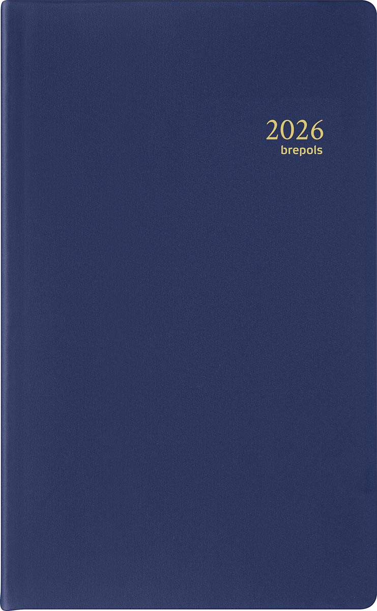 Brepols agenda Breform Seta 6-talig, blauw, 2026