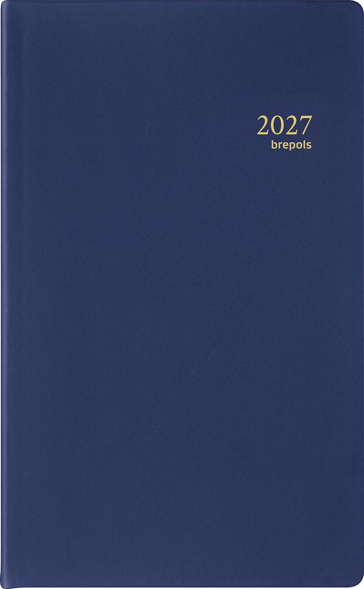 Brepols agenda Breform Seta 6-talig, blauw, 2027