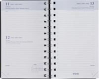 Brepols agenda Breform Polyprop 6 langues, bleu, 2027-2