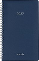 Brepols agenda Breform Polyprop 6-talig, blauw, 2027