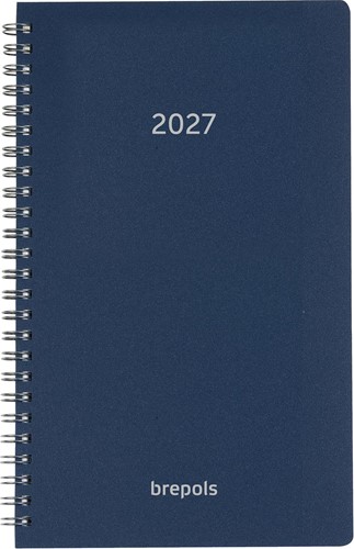Brepols agenda Breform Polyprop 6-talig, blauw, 2027
