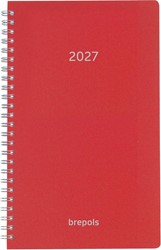 Brepols agenda Breform Polyprop 6 langues, rouge, 2027
