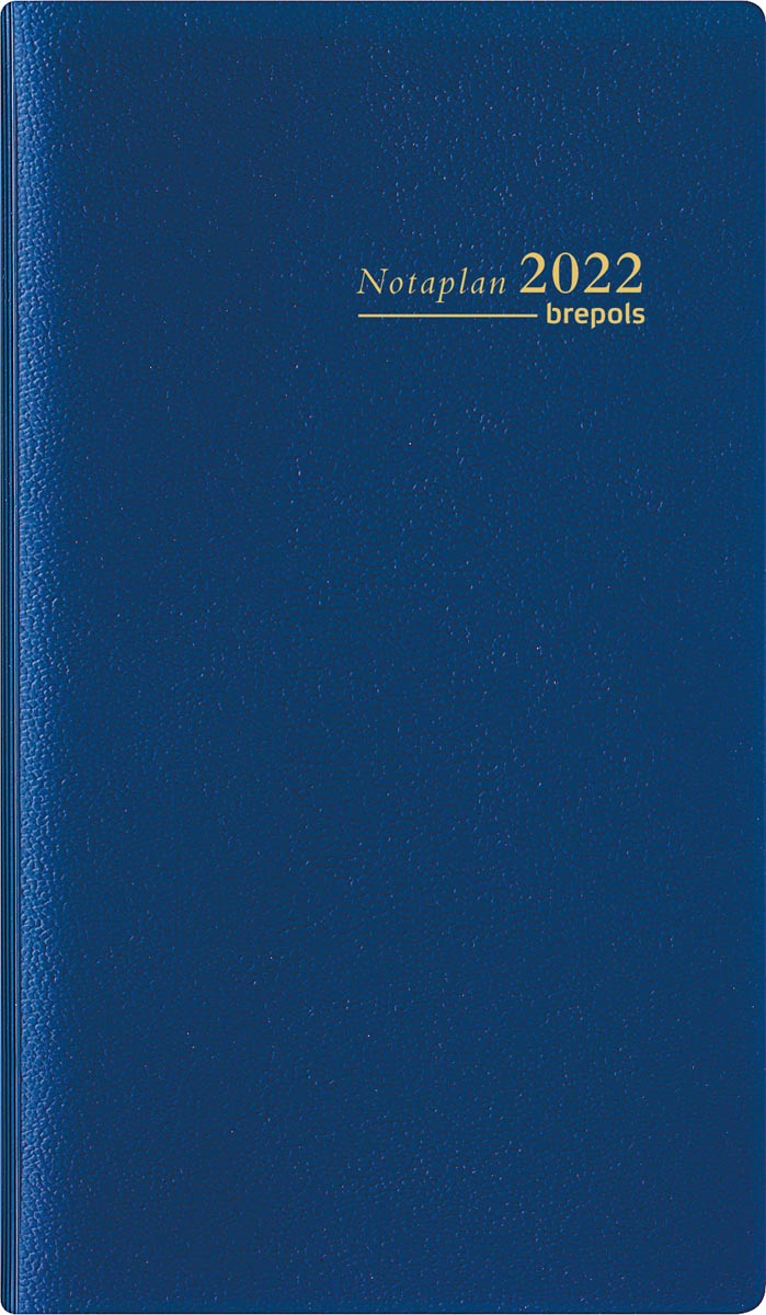 Brepols Notaplan Genova 6-talig, blauw, 2022 Brepols Notaplan Genova 6-talig, blauw, 2022