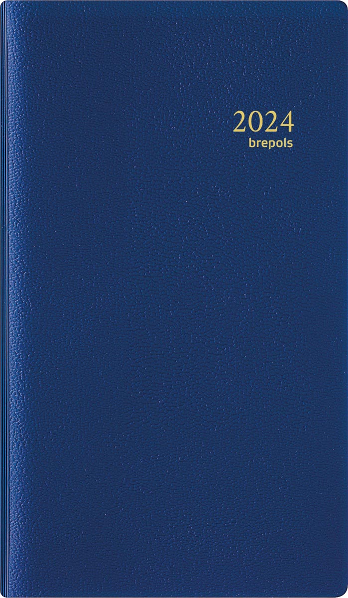 Brepols Notaplan Genova 6-talig, blauw, 2024 Brepols Notaplan Genova 6-talig, blauw, 2024