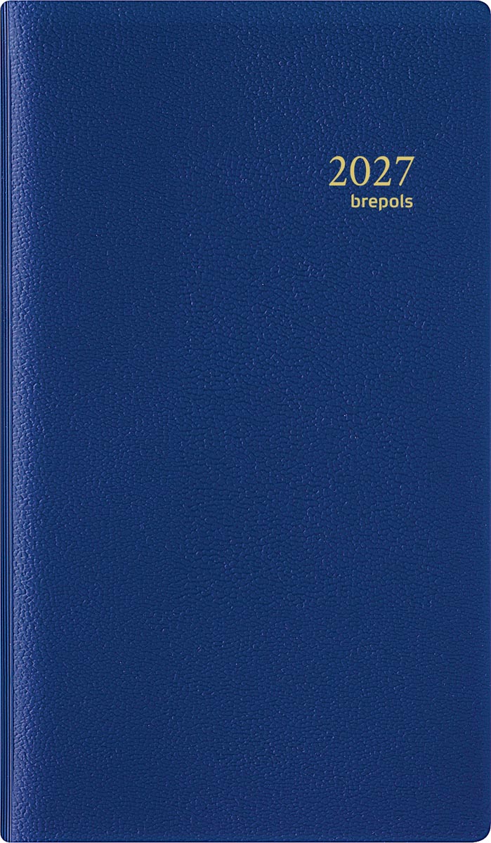 Brepols Notaplan Genova 6-talig, blauw, 2027