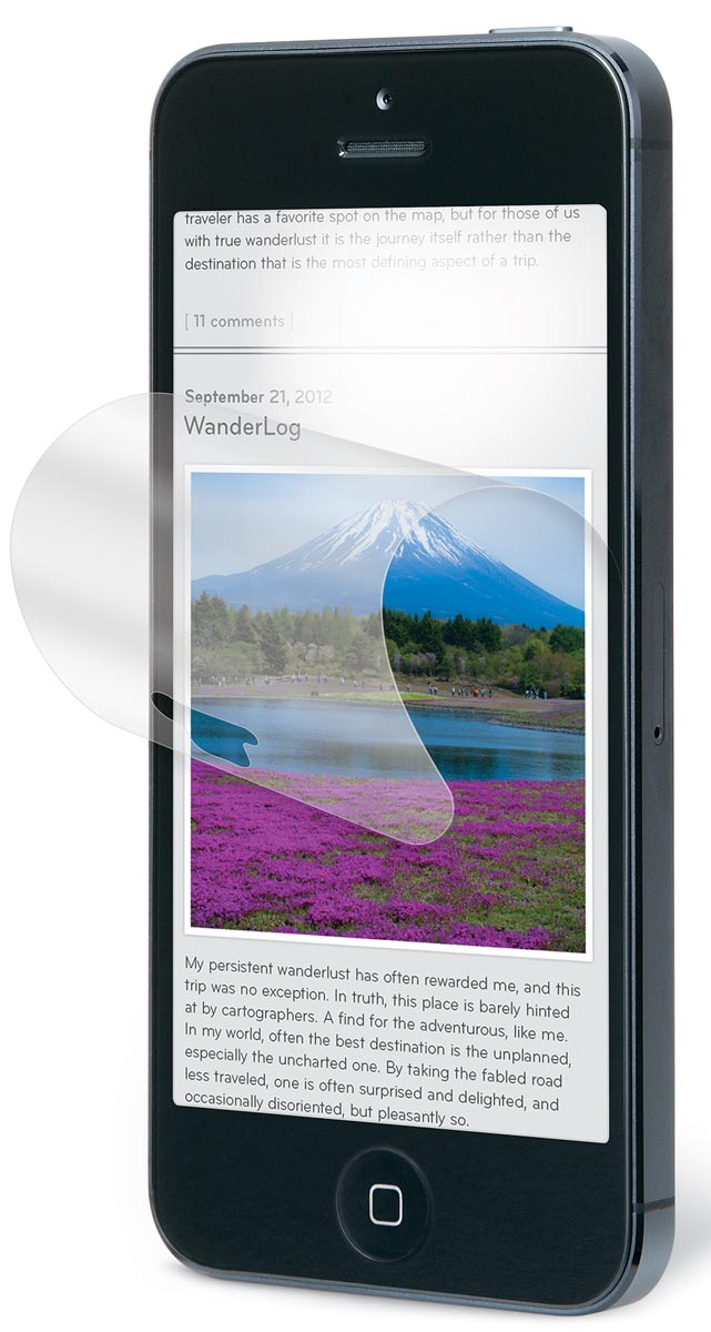 3M Anti Glare Filter Voor Apple Iphone 5 5S En 5C huismerk kopen in de aanbieding