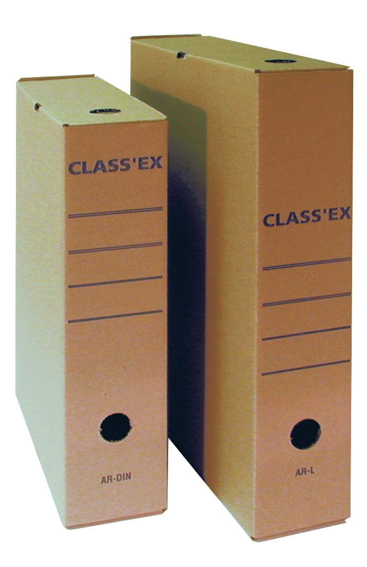 Class&apos;ex archiefdoos, voor ft folio, binnenformaat: 36,5 x 25,1 cm afbeelding