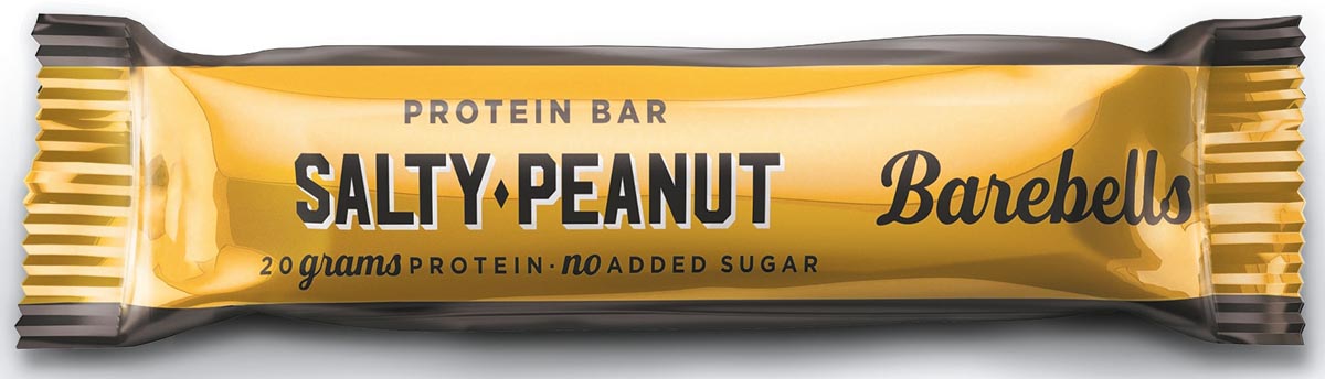 Barebells reep Original Salty Peanut, 55 g, pak van 12 stuks afbeelding