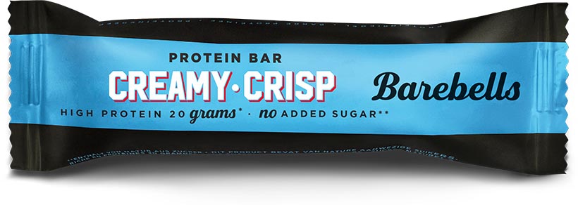 Barebells reep Original Creamy Crisp, 55 g, pak van 12 stuks afbeelding