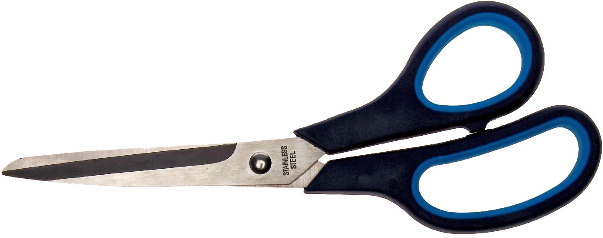 Bouhon schaar inox 19 cm, soft grip afbeelding