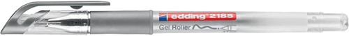 Edding gelroller 2185 goud en zilver, blister met 2 stuks-2