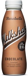 Barebells milkshake chocolade, 33 cl, pak van 8