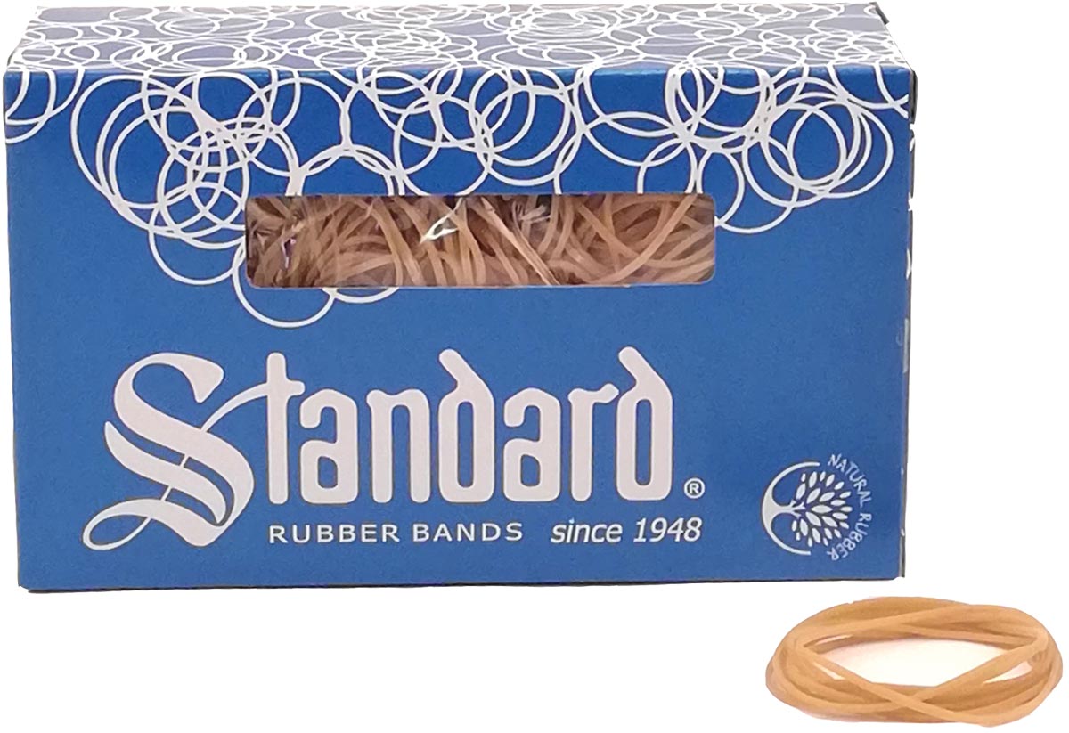Standard elastieken 1,5 x 90 mm, doos van 500 g afbeelding