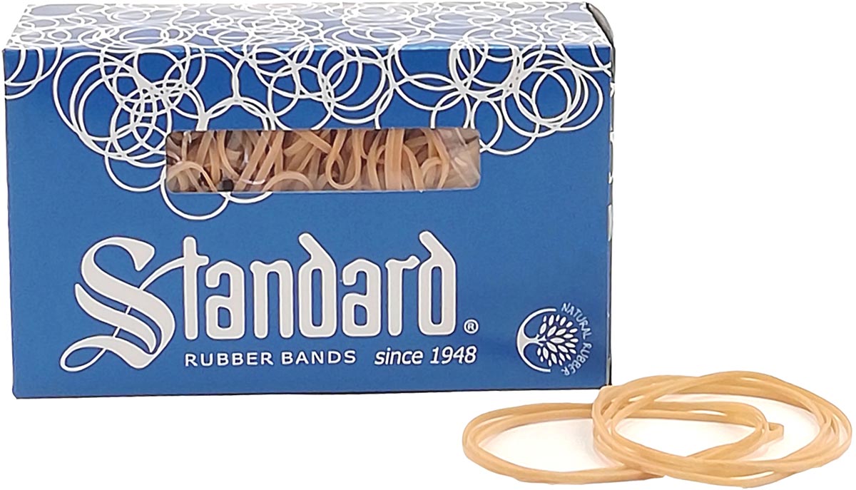 Standard elastieken 2,5 x 80 mm, doos van 500 g afbeelding