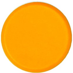 Bouhon aimants, 10 mm, jaune, paquet de 10 pièces