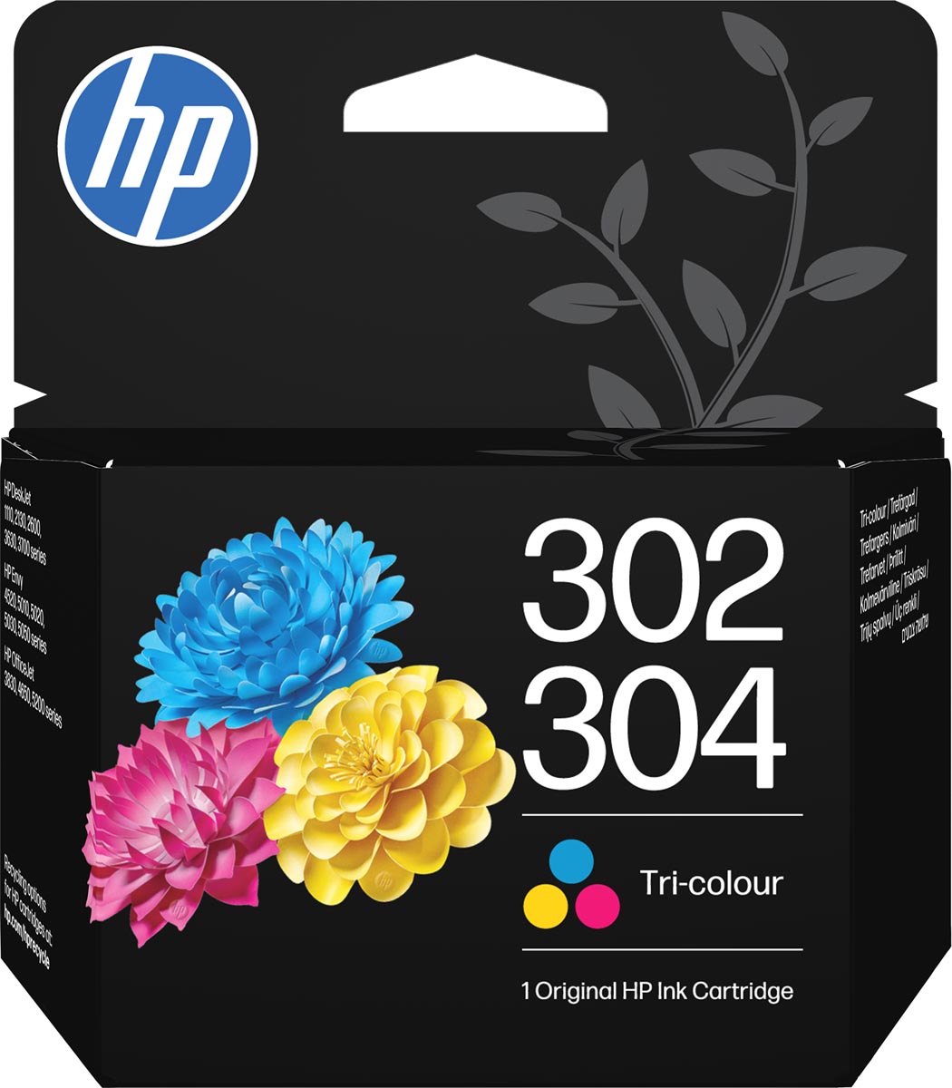 HP inktcartridge 302/304, 100 pagina's, OEM B7RT6AE, 3 kleuren
