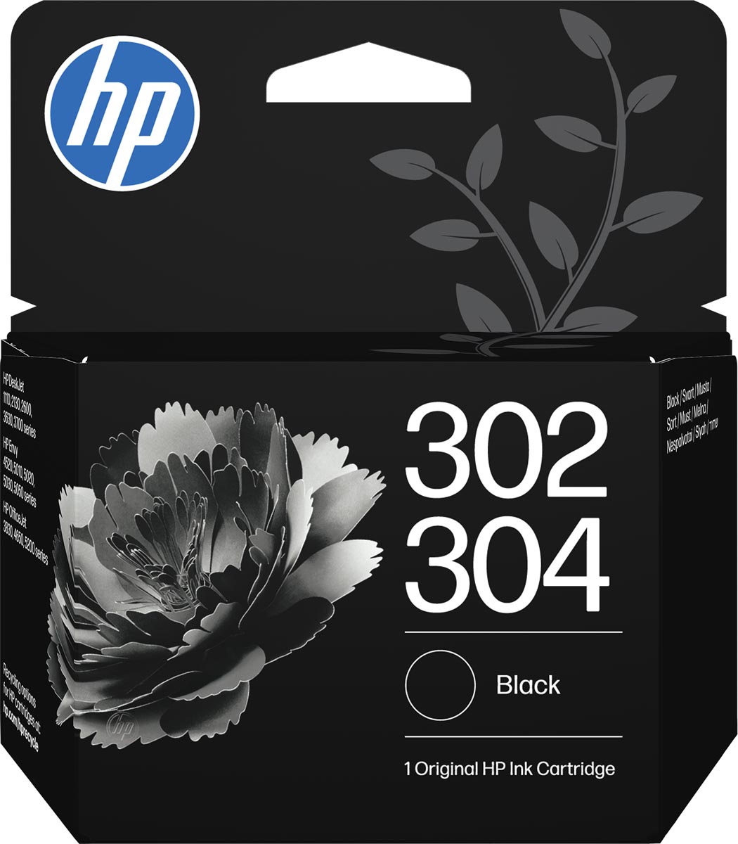 HP inktcartridge 302/304, 120 pagina's, OEM B7RT7AE, zwart