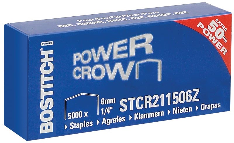 Graffette Bostitch STCR211506Z - 6 Mm, Per Cucitrici B8, 2 Confezioni Da 5000 - Foto 7