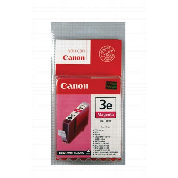Canon inktcartridge BCI-3EM, 390 pagina's, OEM 4481A002, magenta