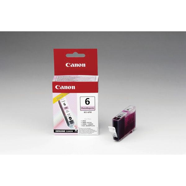 Canon inktcartridge BCI-6PM, 280 pagina's, OEM 4710A002, licht magenta