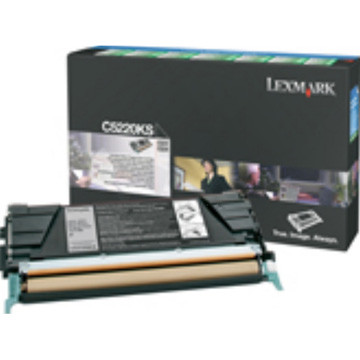 Lexmark toner zwart, 4000 pagina's - OEM C5220KS
