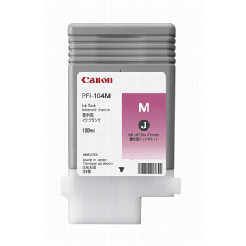 Canon inktcartridge PFI-104M, 130 ml, OEM 3631B001, magenta