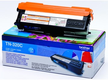 Brother toner, 1.500 pagina's, OEM TN-320C, cyaan