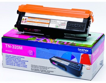 Brother toner, 1.500 pagina's, OEM TN320M, magenta