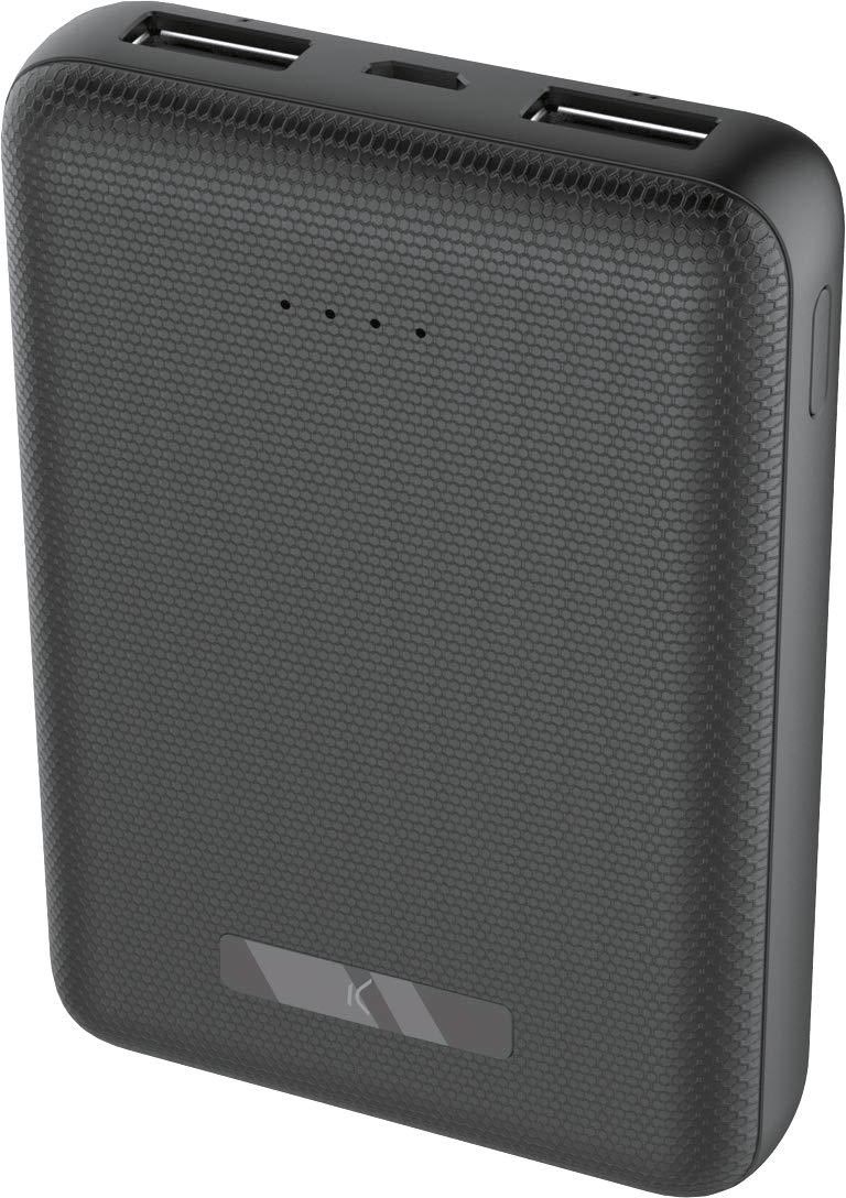 Ksix mini powerbank, 10.000 mAh, zwart
