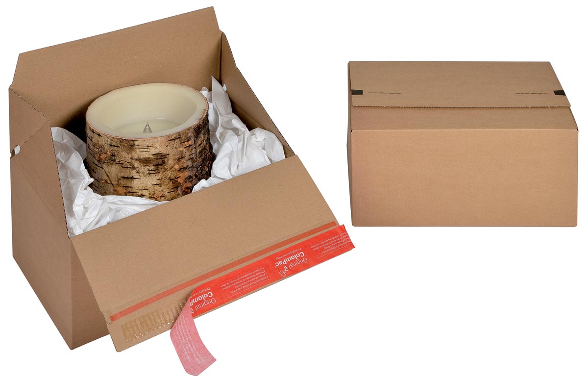 Colompac Eurobox Size M, binnenformaat 294 x 194 x 137 mm, bruin afbeelding
