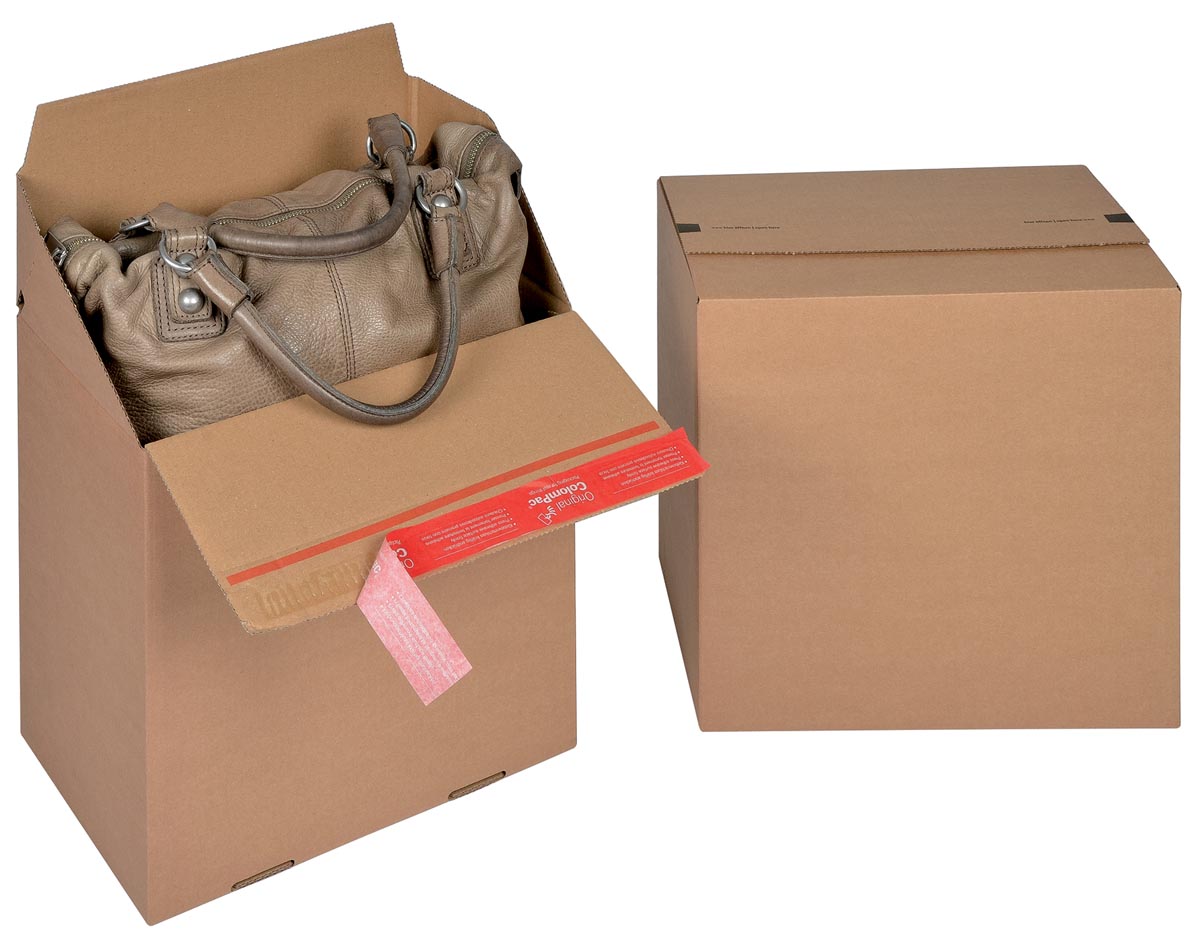 Colompac Eurobox Size M, binnenformaat 294 x 194 x 287 mm, bruin Colompac Eurobox Size M, binnenformaat 294 x 194 x 287 mm, bruin