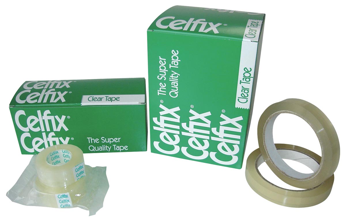 Celfix plakband PP ft 12 mm x 33 m afbeelding