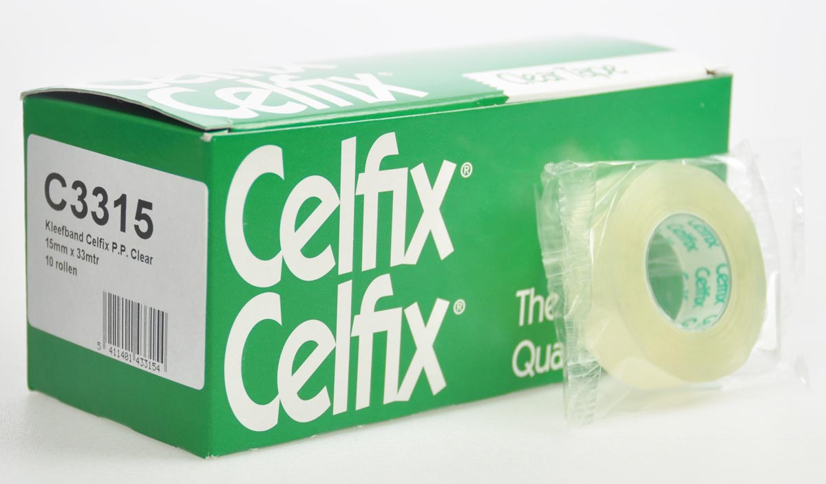 Celfix plakband PP ft 15 mm x 33 m afbeelding